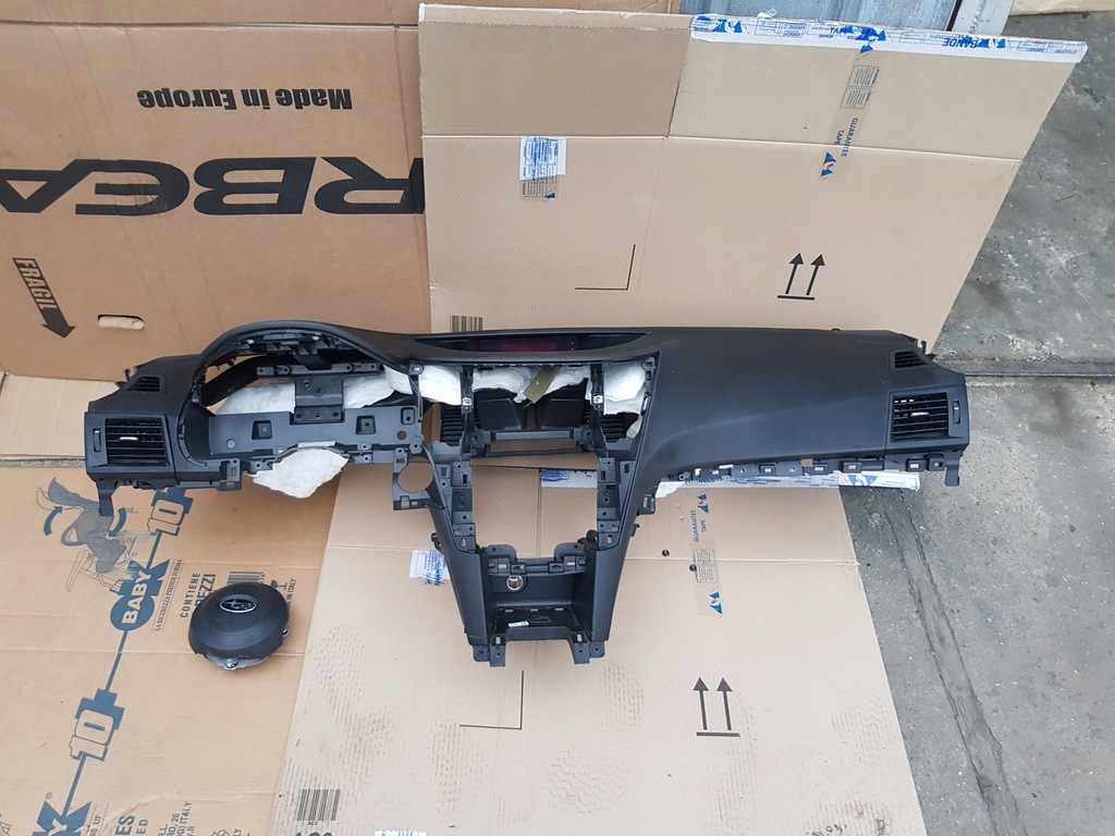 фото №1, Приборная панель приборная консоль подушка безопасности subaru legacy v