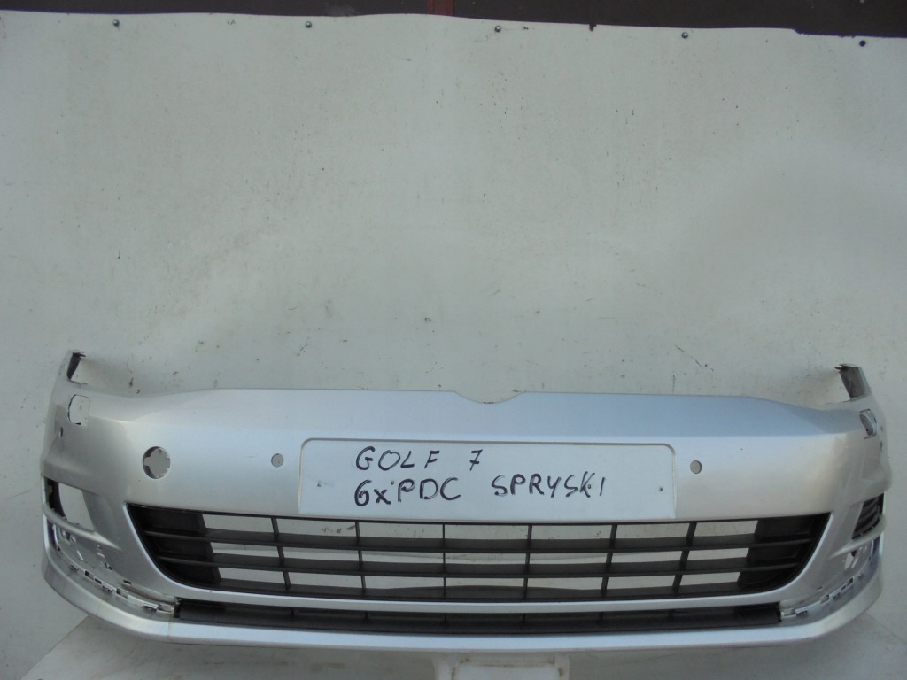 фото №1, Бампер перед vw golf vii 6x pdc омивачі