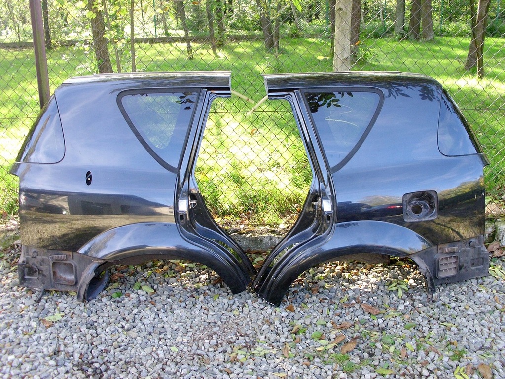 фото №12, Ssangyong rexton крыло левый задняя четверть стекло серебристая w niebieski