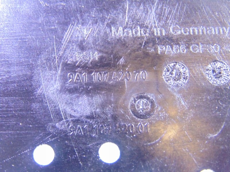 фото №5, Перегородка картера оливи 9a110742070 porsche cayman s