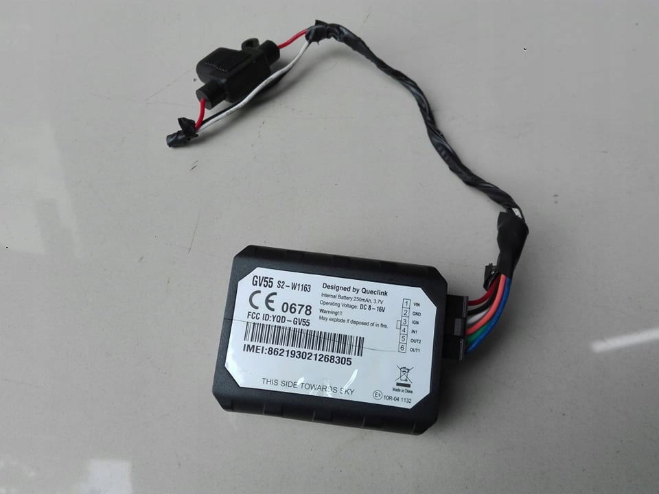 фото №1, Audi a4 b6 локатор gps с odcięciem топлива gv55