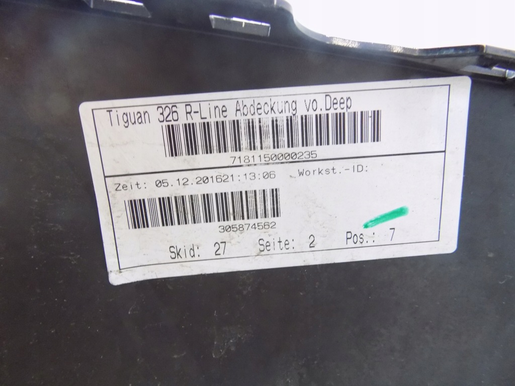 фото №5, Бампер перед передній vw tiguan ii 2 r-line