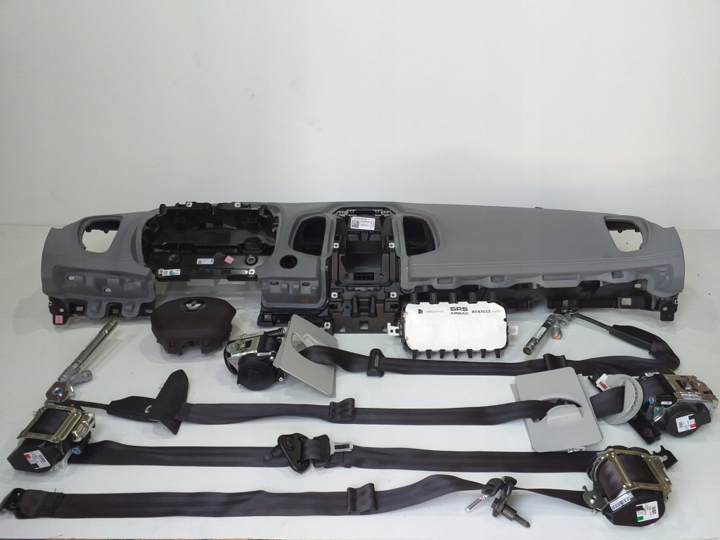 фото №2, Renault espace панель приладів консоль подушка безпеки подушки безпеки ремені оригінал демонтаж