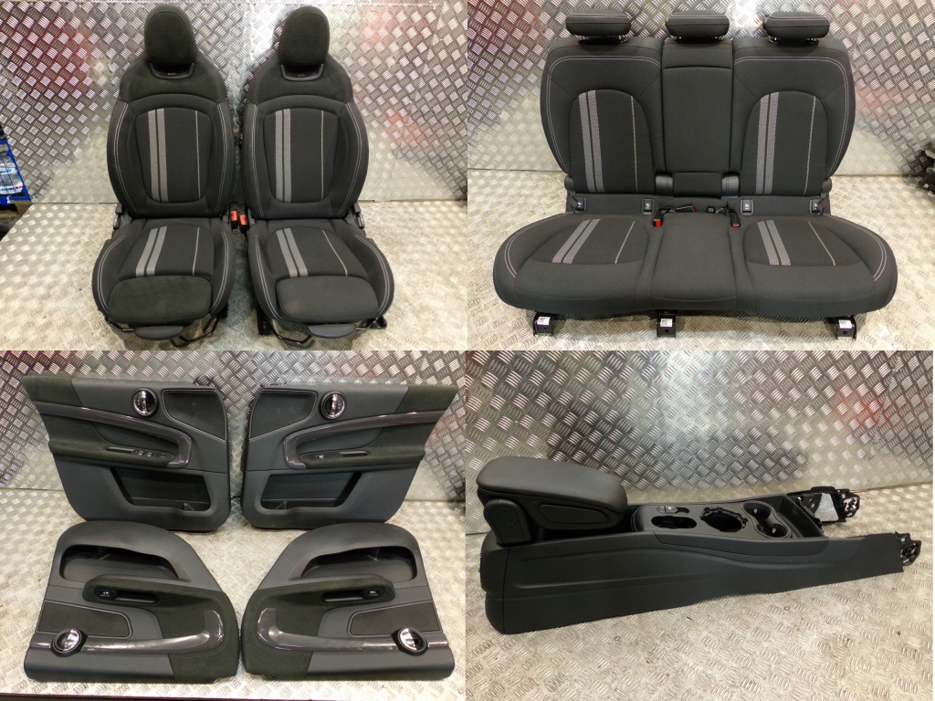 фото №1, Mini f60 jcw countryman обивка сиденья заднее сиденье обшивки