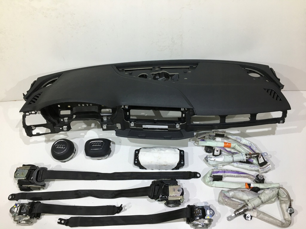 фото №1, Audi a4 b9 8w панель приладів консоль подушка безпеки подушки безпеки ремені