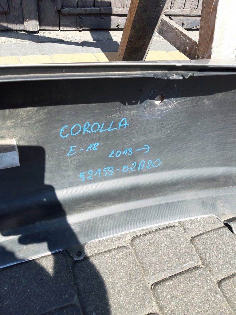 фото №8, Бампер задняя toyota corolla e18 pdc 13r-