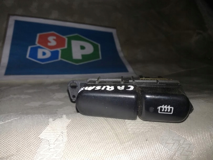 фото №1, Выключатель кнопка обогреватель стекло carisma