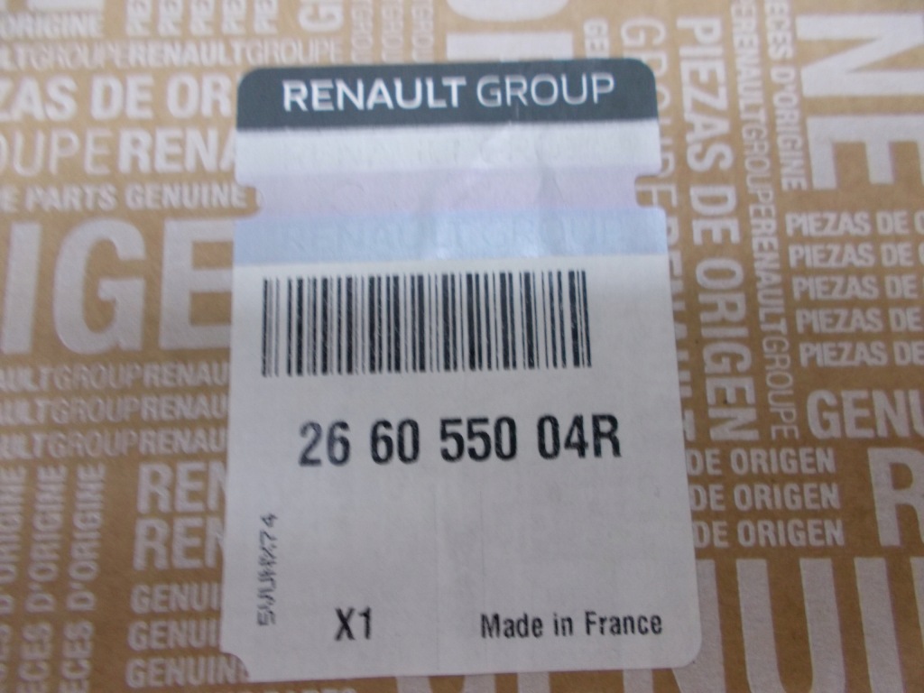266055004r фара фонарь  дневные led renault scenic 3 левая - оригинал Недорого