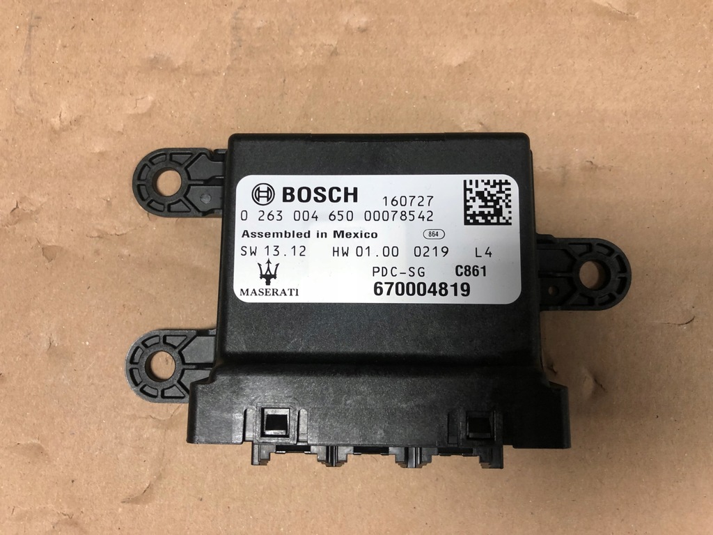 фото №1, Модуль pdc парковки maserati bosch 670004819