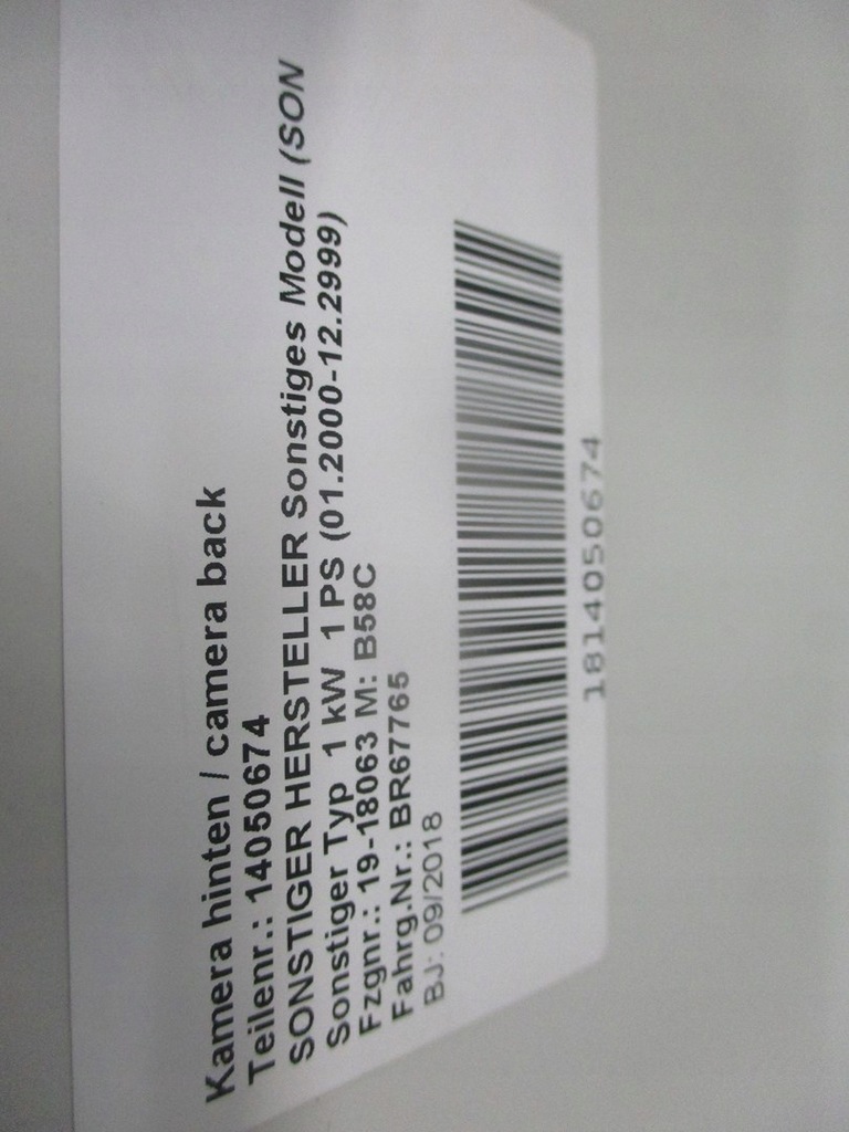 фото №6, Крышка багажника bmw 6 g32 камера 18r alpine weiss