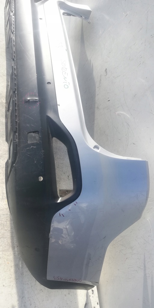 фото №6, Kia sorento 3 iii 15-18- бампер задній задня