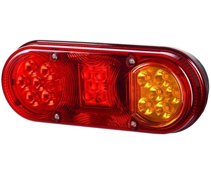 фото №1, Лампа led комбинированная задняя do автобус прицепа светодиодная