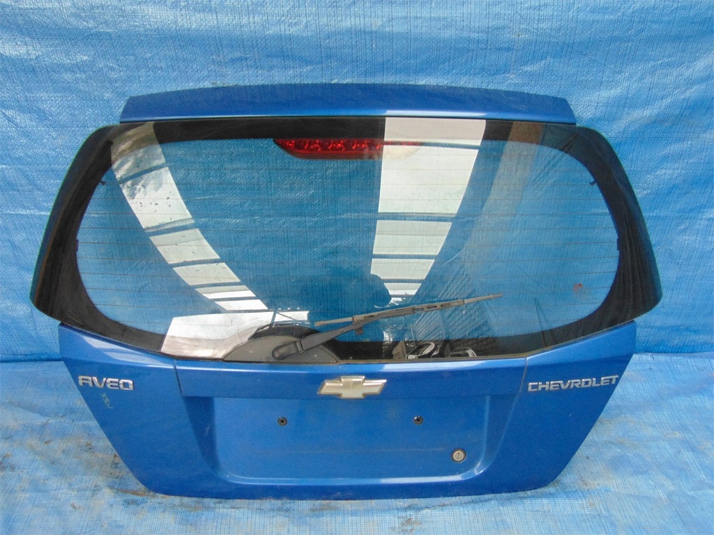 фото №1, Chevrolet aveo 08-11 крышка багажника комплектная демонтаж