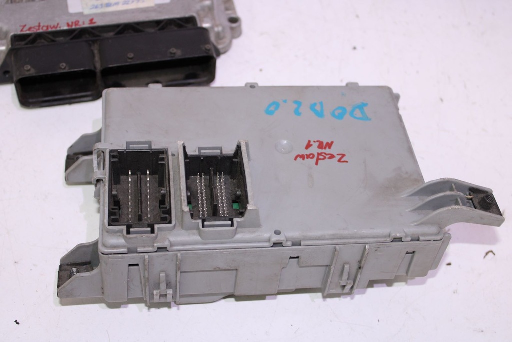 фото №8, Набор стартовый бортовой компьютер bsi fiat doblo 2.0jtd