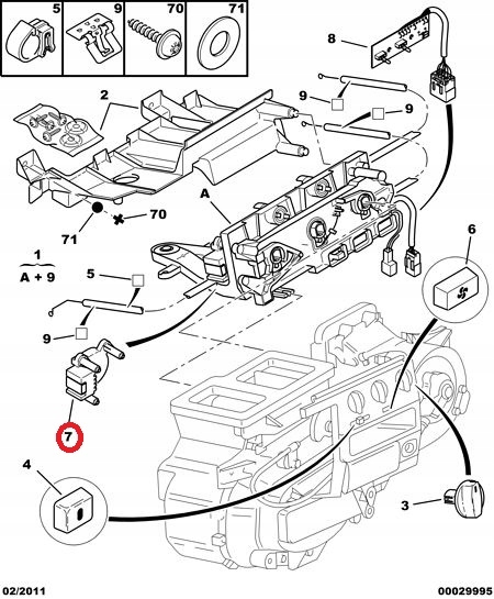 фото №3, Переключатель вентилятор резистор boxer ducato jumper