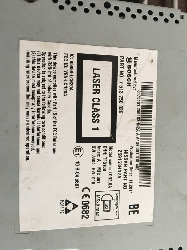 фото №5, Навигация navi nissan micra k13 lift 2015