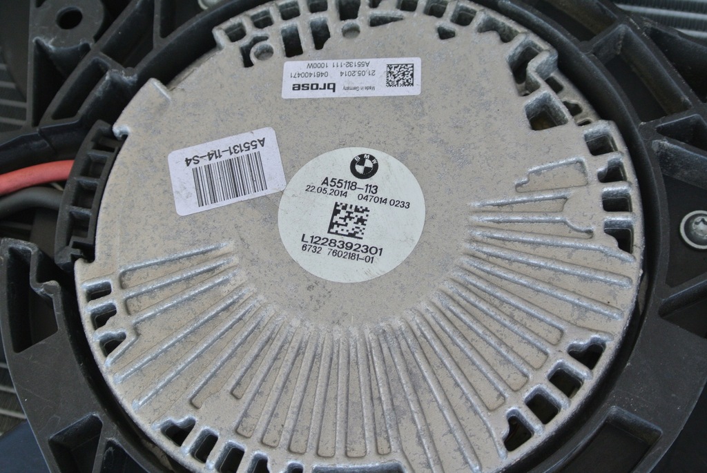 фото №4, Bmw f06 f12 f13 m6 pas передній радіатор