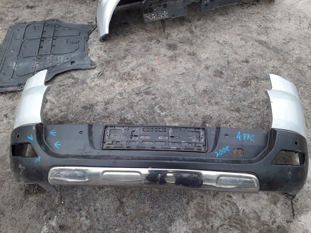 фото №1, Бампер задняя задний peugeot 3008