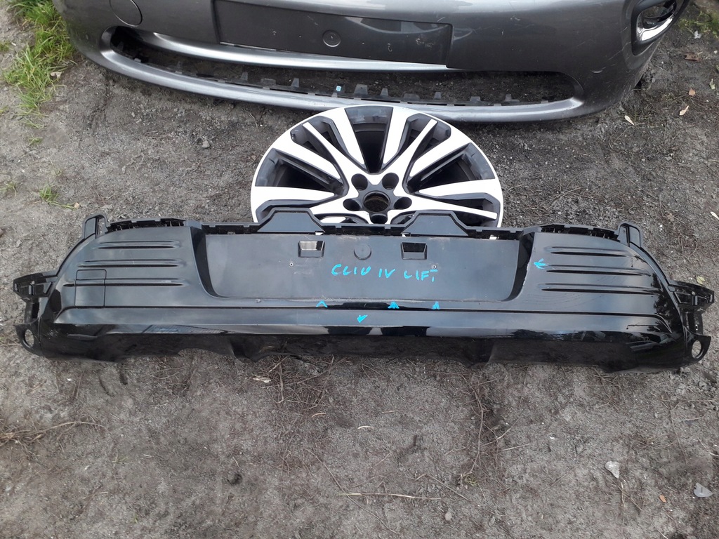 фото №1, Бампер dół задня задній renault clio iv lift