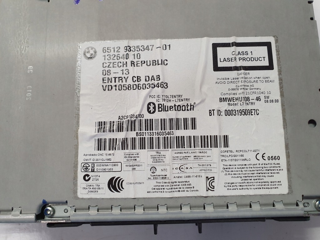 фото №2, Bmw 3 f30 f31 радіо cd 9335347