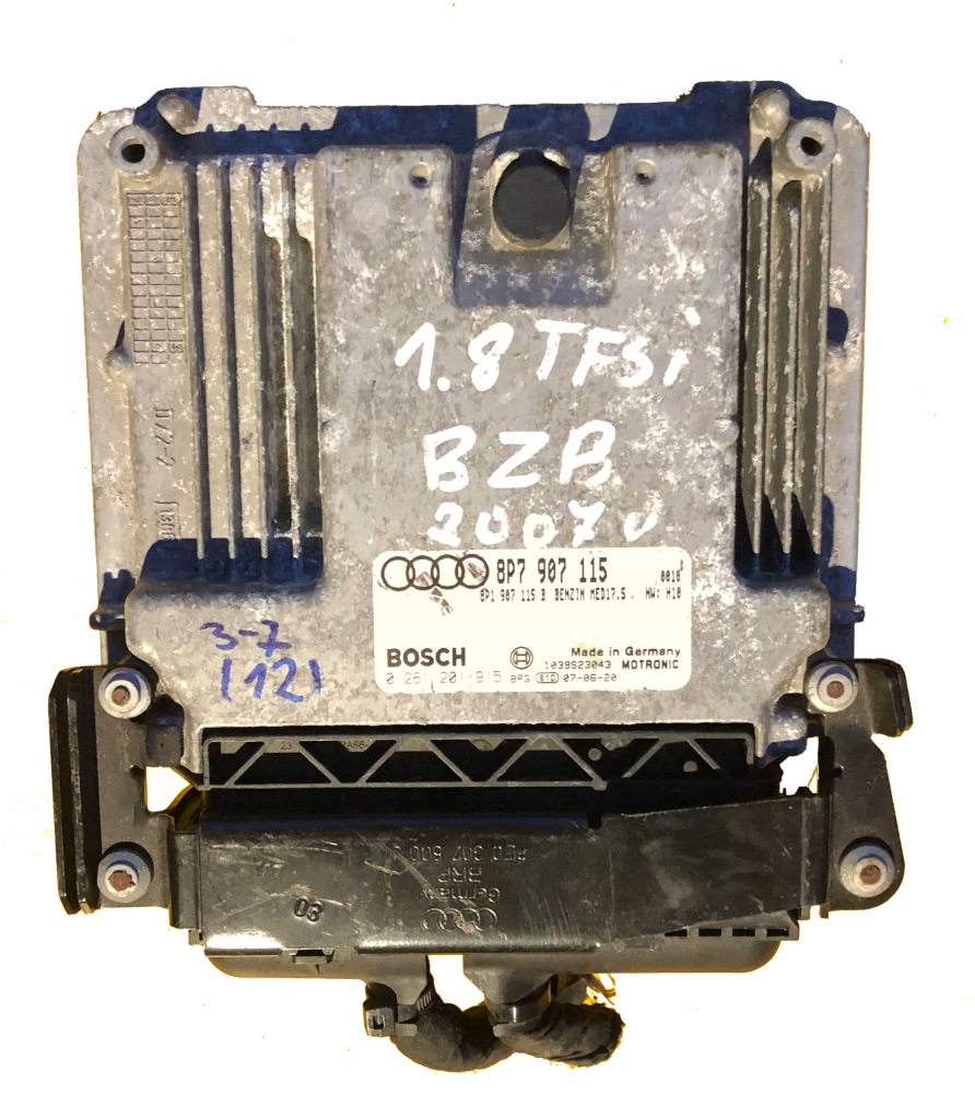 фото №1, Ecu audi a3 8p 1.8 0261201915 8p7907115