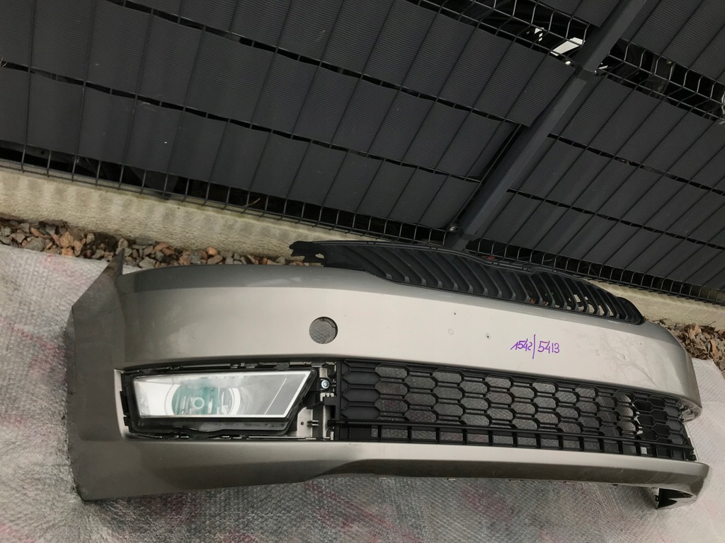 фото №3, Skoda rapidj 5j бампер перед передний 2012-2017