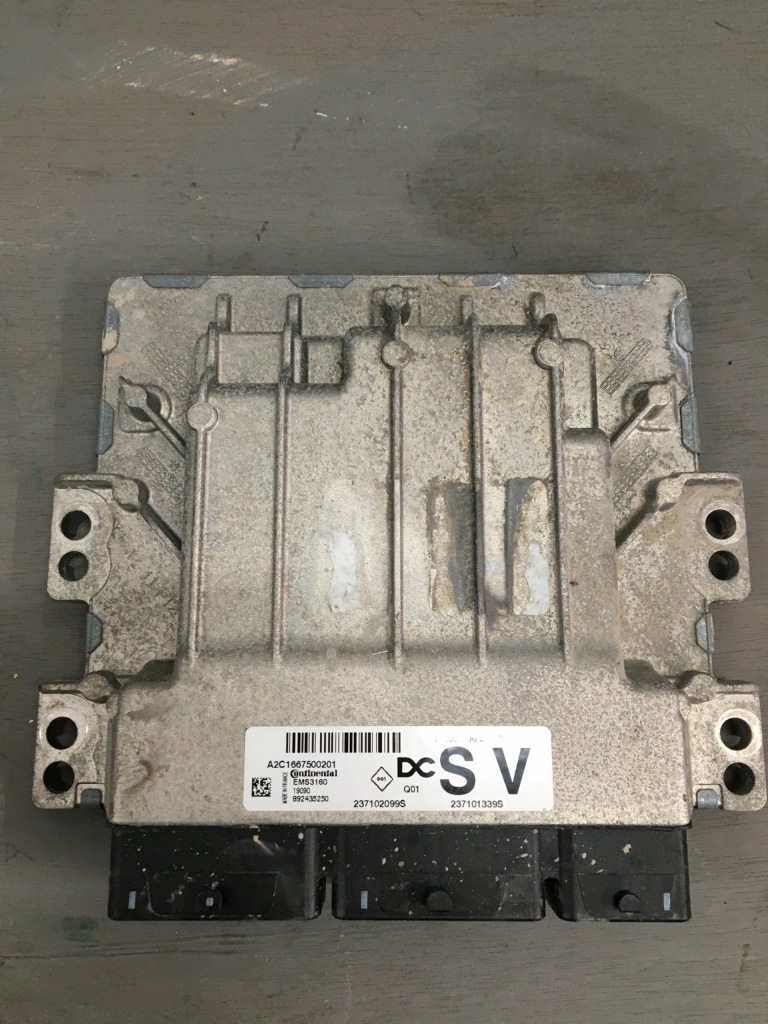 фото №1, Бортовой компьютер блок управления двигателя kadjar 1.3 tce