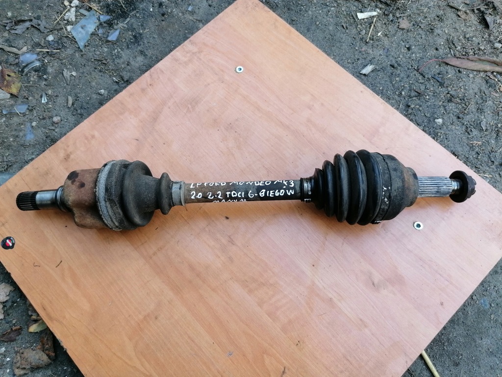 фото №1, Привідний вал перед ліва ford mondeo mk3 lift 2.2 2.0 tdci