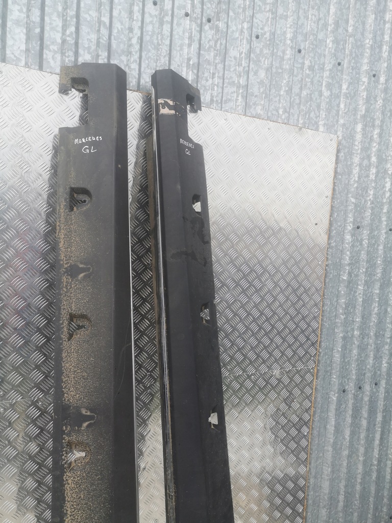фото №7, Mercedes x166 gl порог правый lub левый накладка
