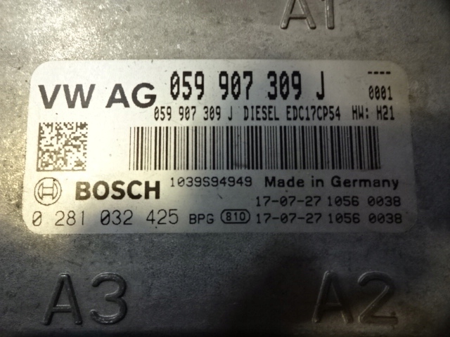 фото №4, Бортовой компьютер блок управления двигателя vw amarok 3,0