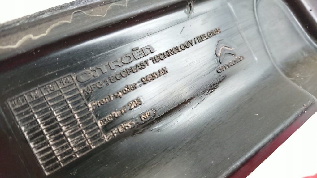 Спойлер передний бампера citroen c3 alu 10-16r Доставка