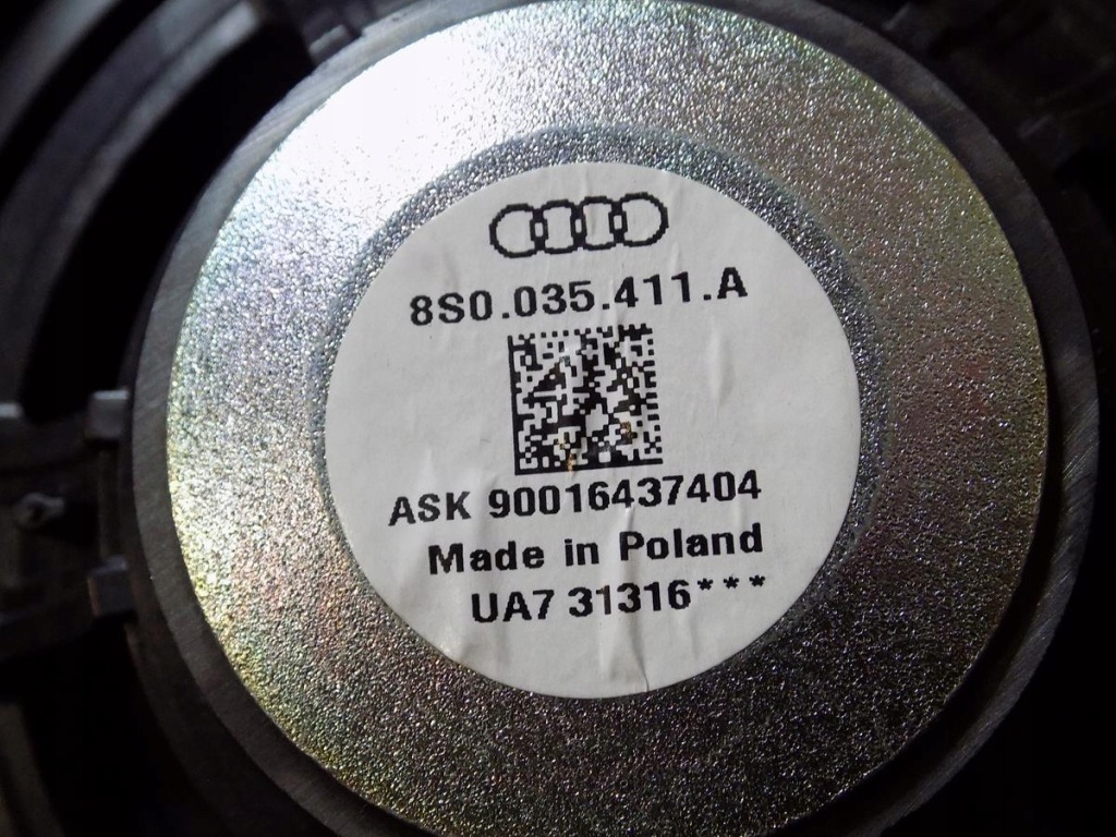 фото №5, Audi tt 8s динамик задняя 8s0035411a