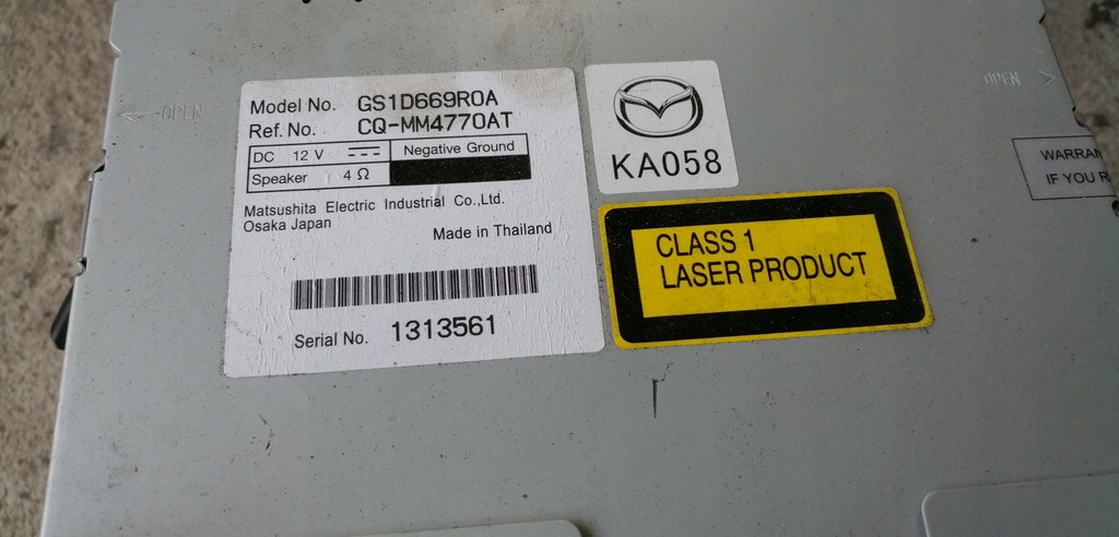 фото №2, Mazda 6 ii gh 08-12 радіо cd mp3