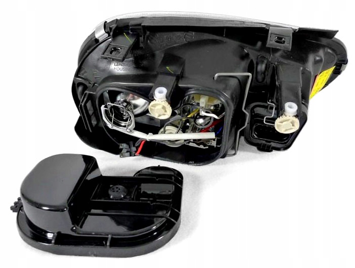 фото №3, Vw golf iv mk4 лампы фары перед передние + противотуманные фары ala r32 depo h7