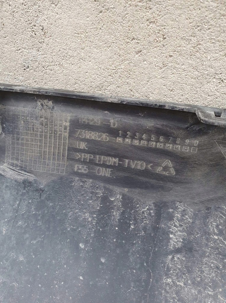 фото №5, Спойлер накладка задняя диффузор mini cooper r56 one