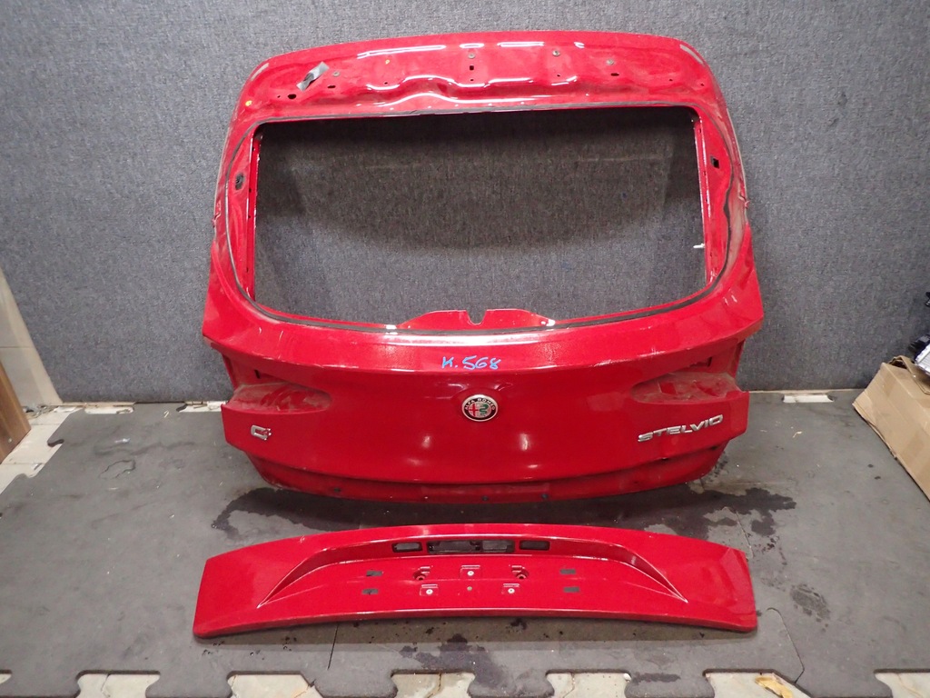 фото №1, Крышка багажника задняя alfa romeo stelvio