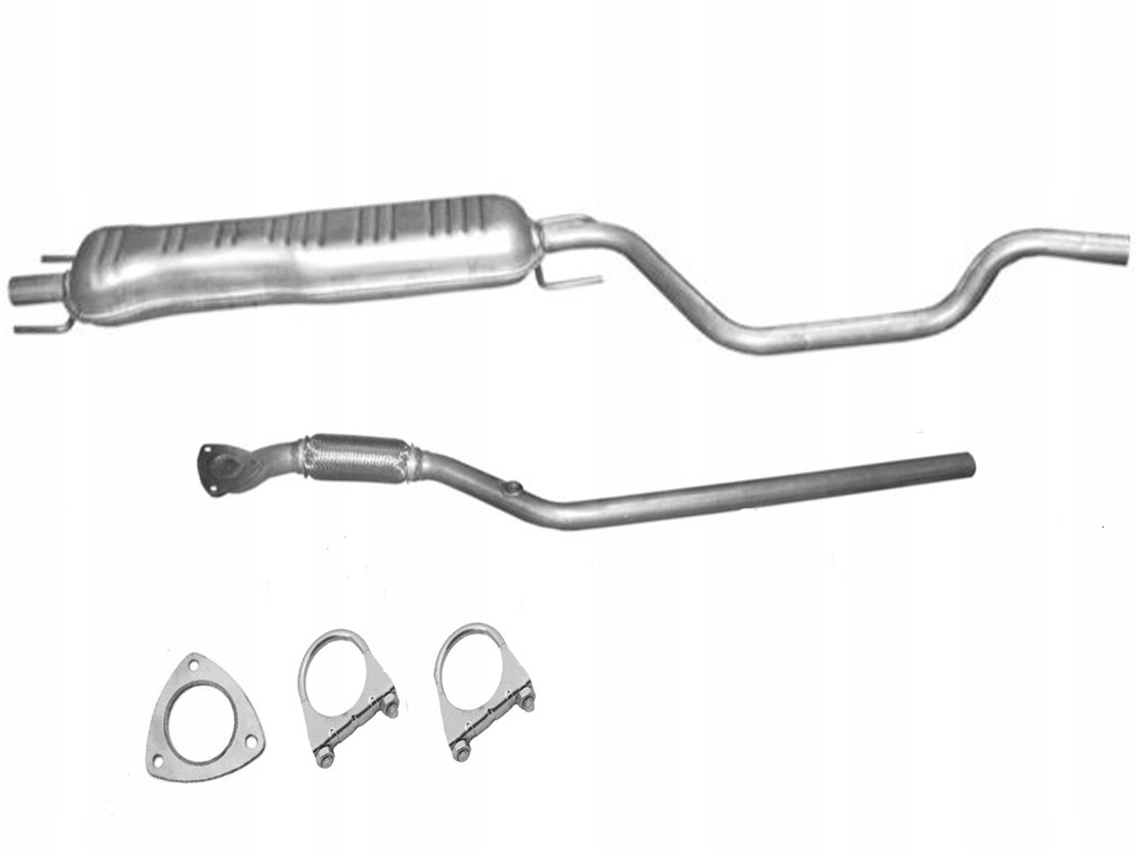 фото №1, Opel meriva a 1.8 бензин глушники + аксесуари