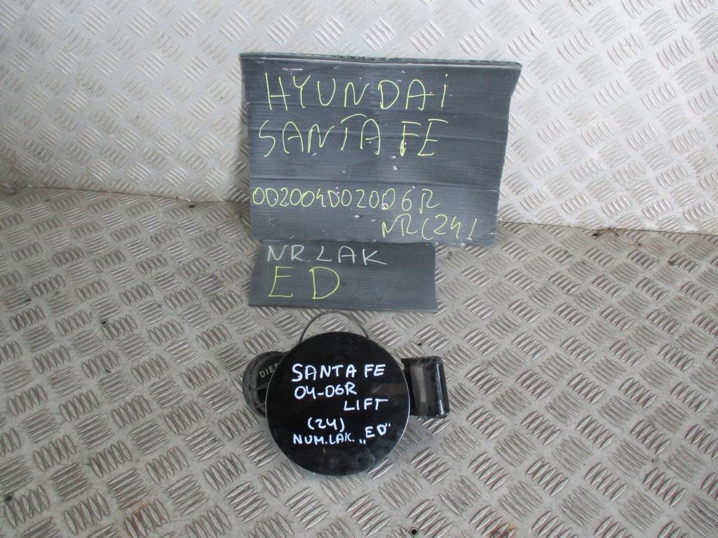 фото №6, Кришка заливної пального hyundai santa fe 04-06r ed