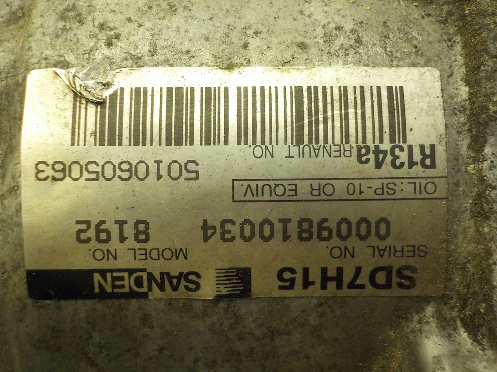 фото №5, Компрессор кондиционера 5010605063 magnum 480 10