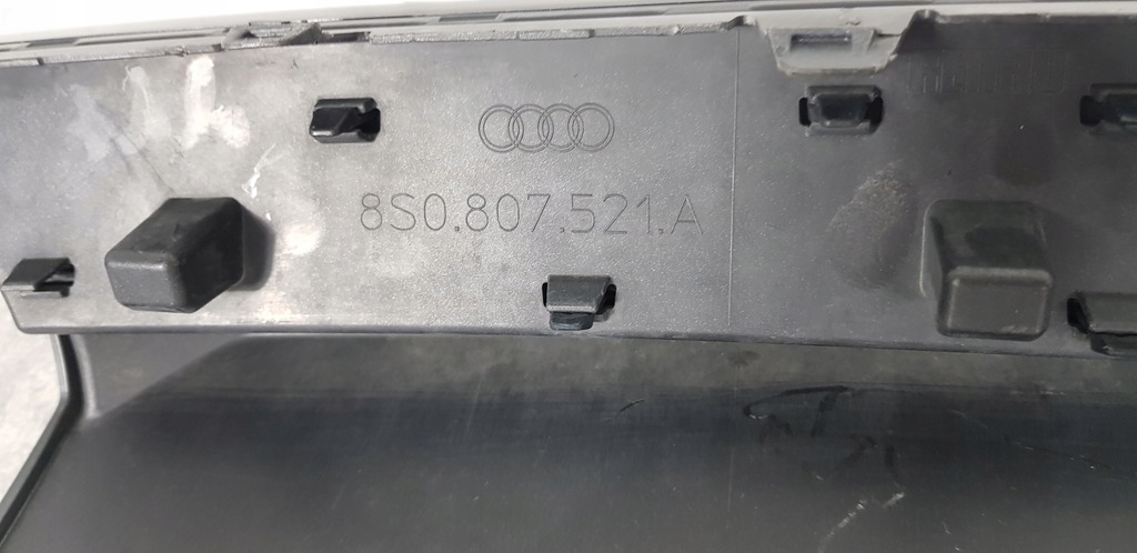 фото №9, Audi tt s-line 8s0 спойлер накладка бампера задня