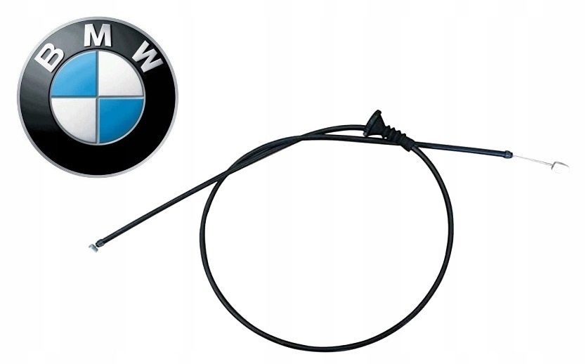 фото №10, Bmw оригінальний номер 51237060529 трос капот кришка двигуна задня