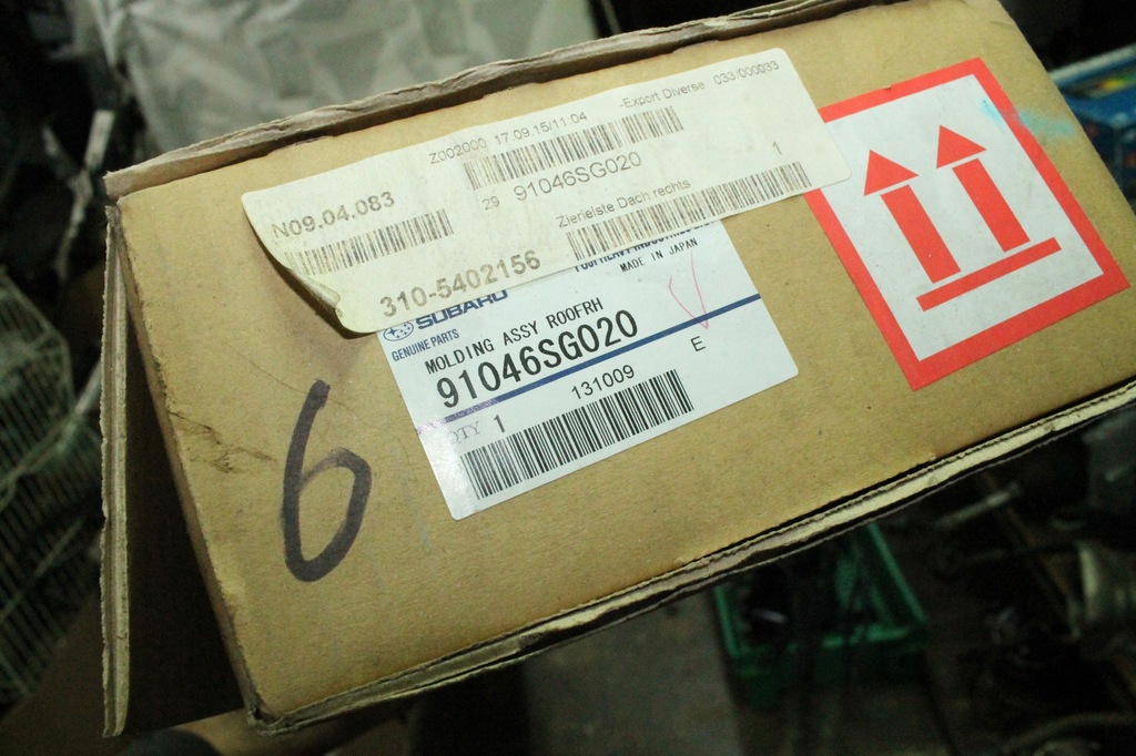 фото №5, Subaru forester 13 14- iv молдинг кровельная правая