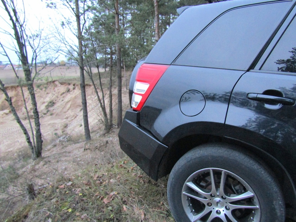 Suzuki grand vitara 2 5d бампер стальной задняя задний Недорого