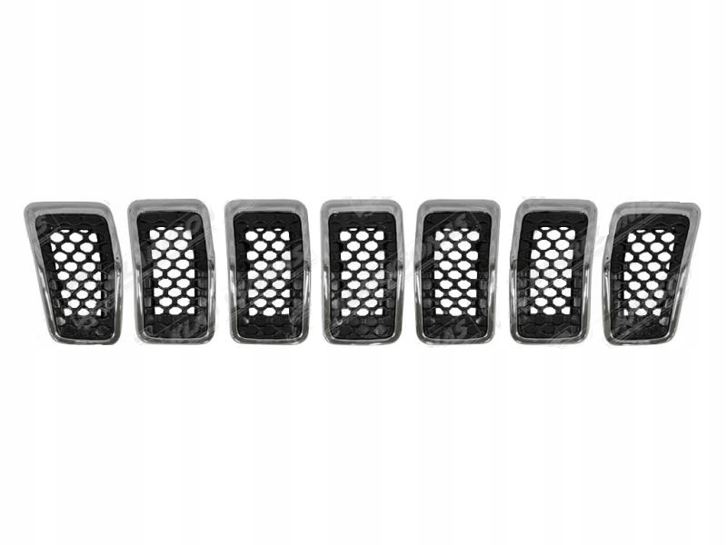 фото №1, Jeep cherokee kl lift 2019-2023 решётка радиатора решётка радиатора хром