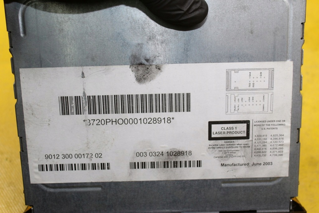 фото №7, Зчитувач блок керування модуль навігації vw phaeton 3d0919887b