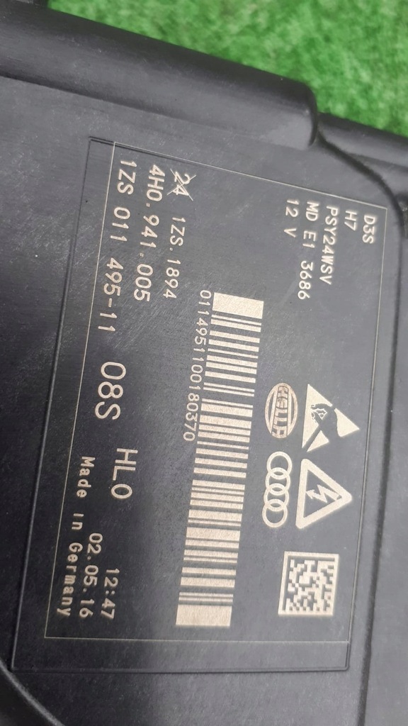 фото №8, Audi a8 4h0 d4 lift bi-xenon+ led лампы передние