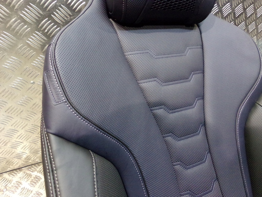 фото №13, Bmw 8 g14 g15 сиденье перед обивка individual