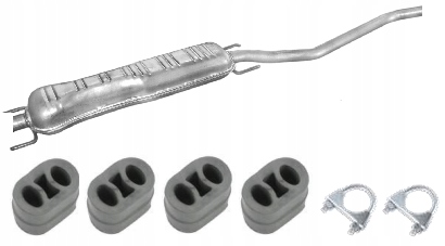 фото №1, Гасник середній opel zafira b 1.9 cdti d комплект