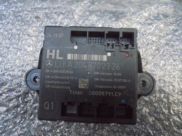 фото №7, Mercedes w204 модуль блок керування двері