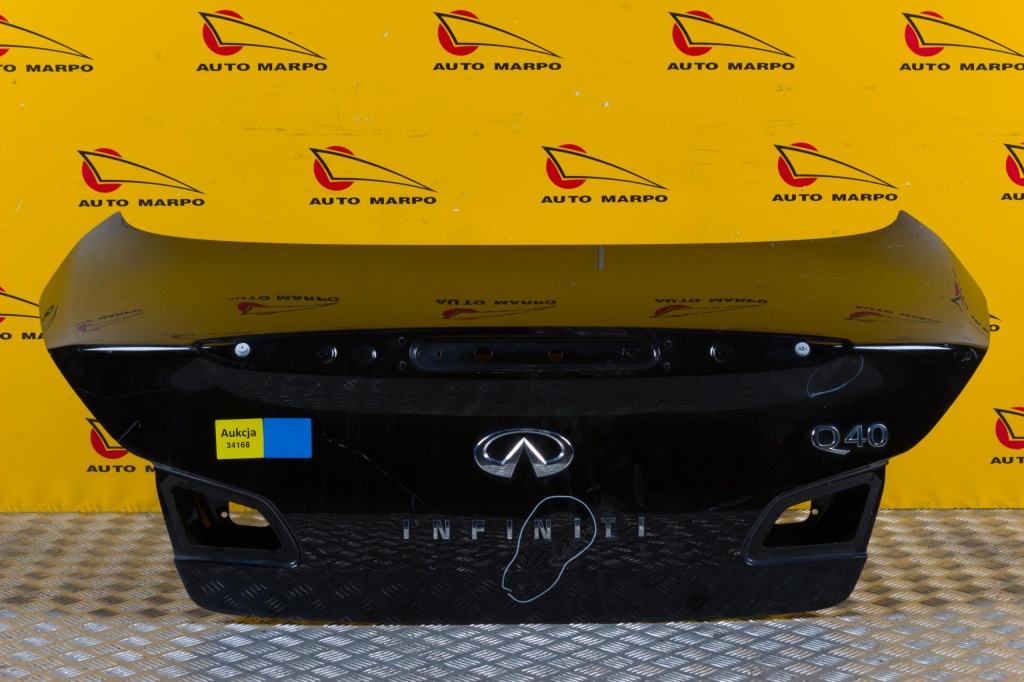 фото №2, Infiniti g37 q40 2008- крышка багажника задняя задняя багажника